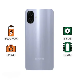 A07 سامسونگ ظرفیت 64گیگابایت رم 4 گیگابایت
