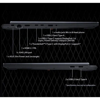 لپ تاپ 16 اینچی ایسوس مدل TUF Gaming F16 FX608JM-i5 13450HX-RTX5060 8GB-16GB DDR5 5600MHz- 101782578